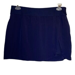 Callaway women's Large Navy blue Golf skort stretchy lightweight back pockets